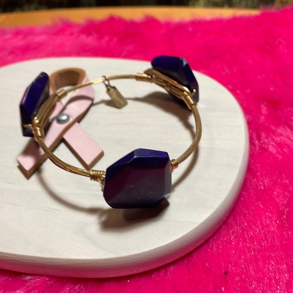 Three Stoned Bracelet
